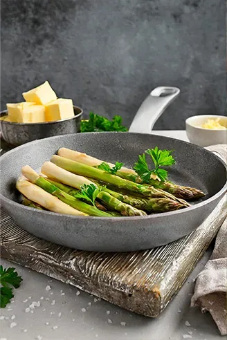 asperge poêlée
